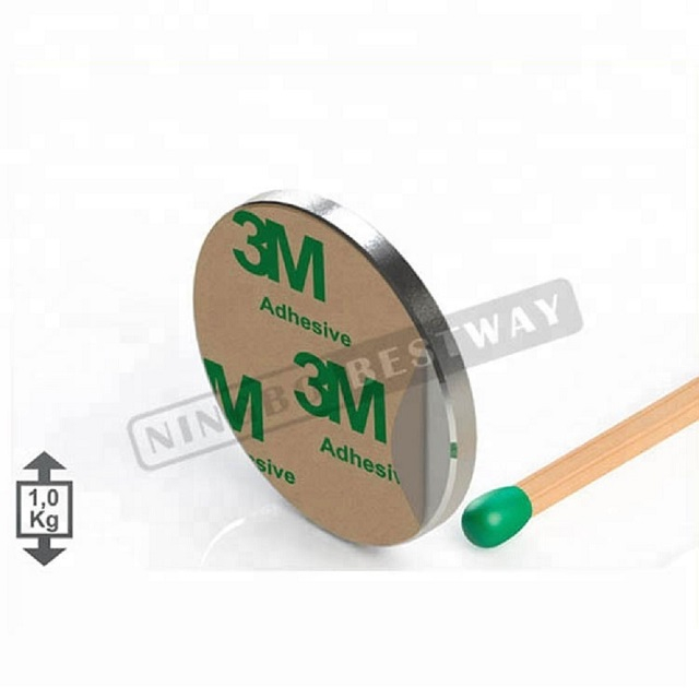 3M yapışkanlı Disk NdFeB Mıknatıs