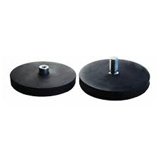 Çap 66mm Kauçuk kaplama ndfeb Mıknatıs tutucu Vida delikli 